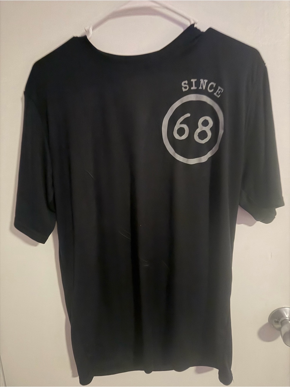 Black 'Since 68' Graphic Men's T-Shirt